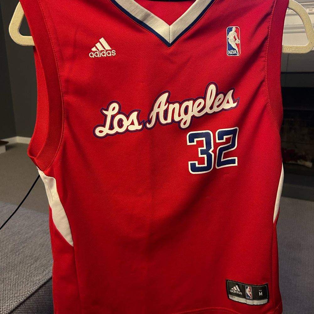 adidas Red NBA Kids Jersey